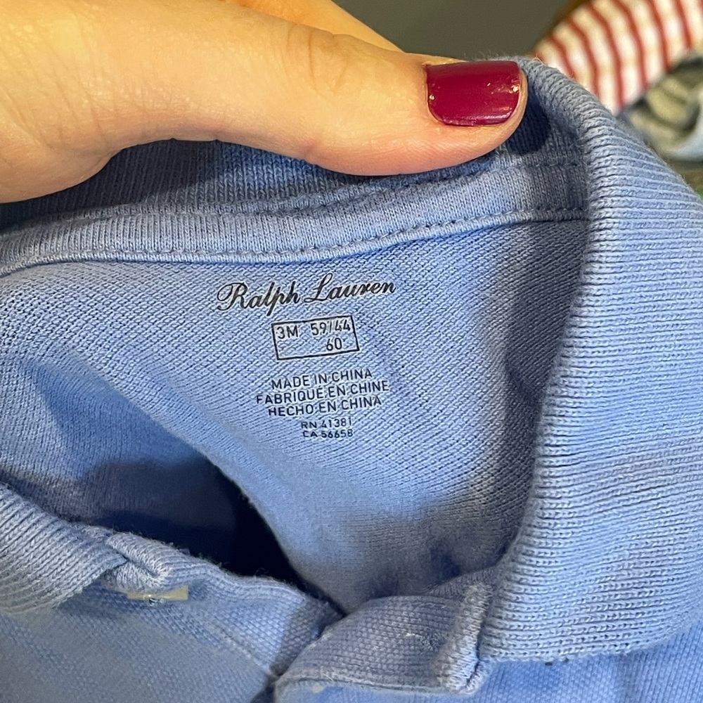 Ralph Lauren Blue Casual Polo Dress - Picture 7 of 7